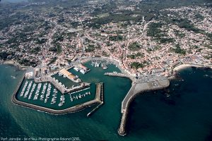 Port Joinville vue aérienne