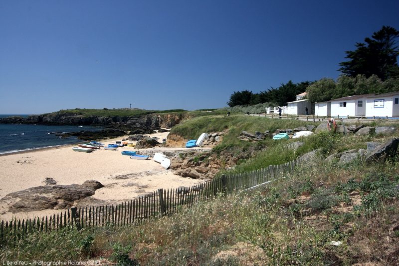 Plages de l'Ile d'Yeu accessible du camping via embarcadere