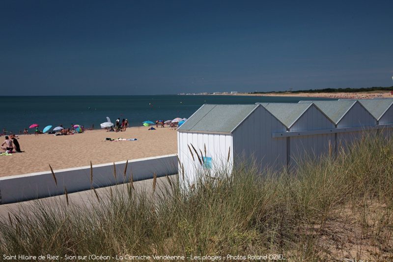 Cabines de plage Saint Hilaire de Riez