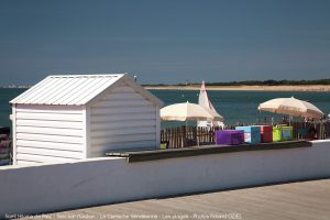 Café sur la plage Saint Hilaire de Riez