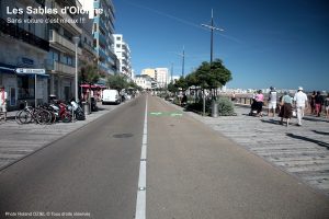 Acces remblai des sables d'olonne