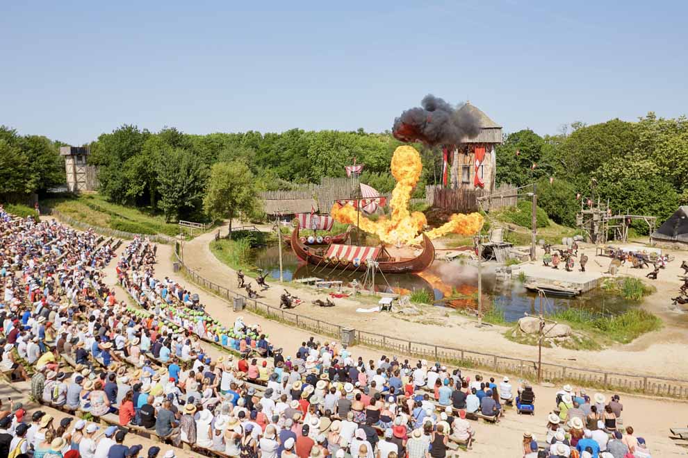 Spectacle du puy du fou Les Vickings