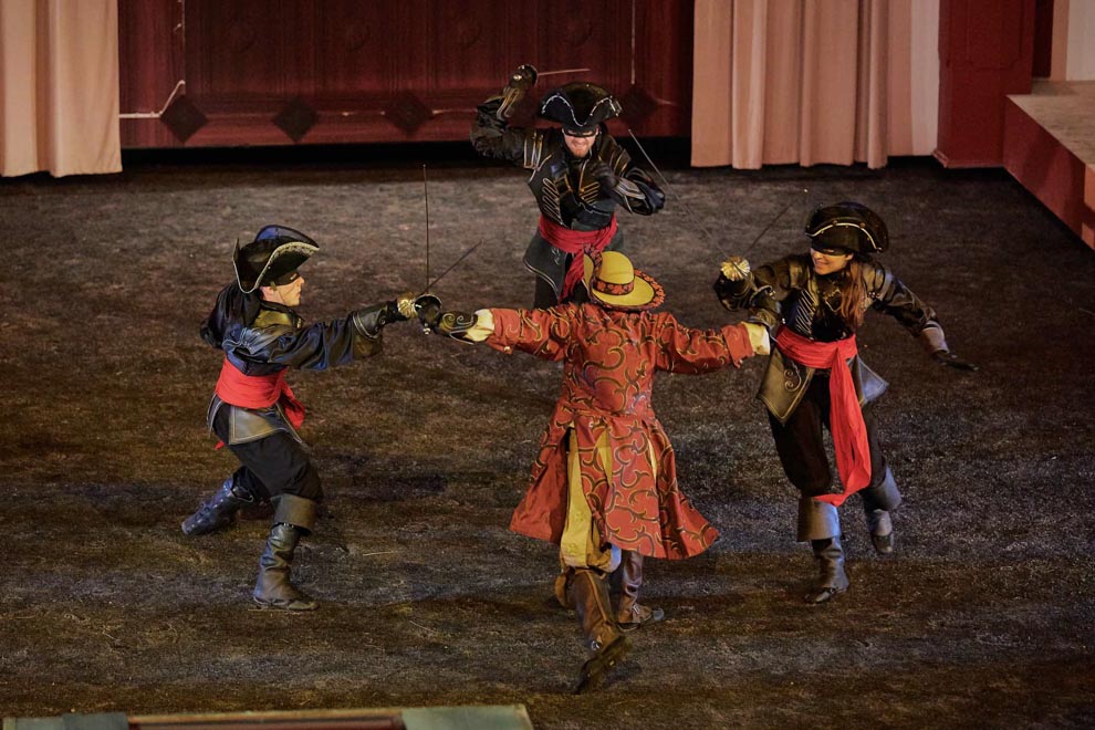 Spectacle du puy du fou Le Mousquetaire de Richelieu