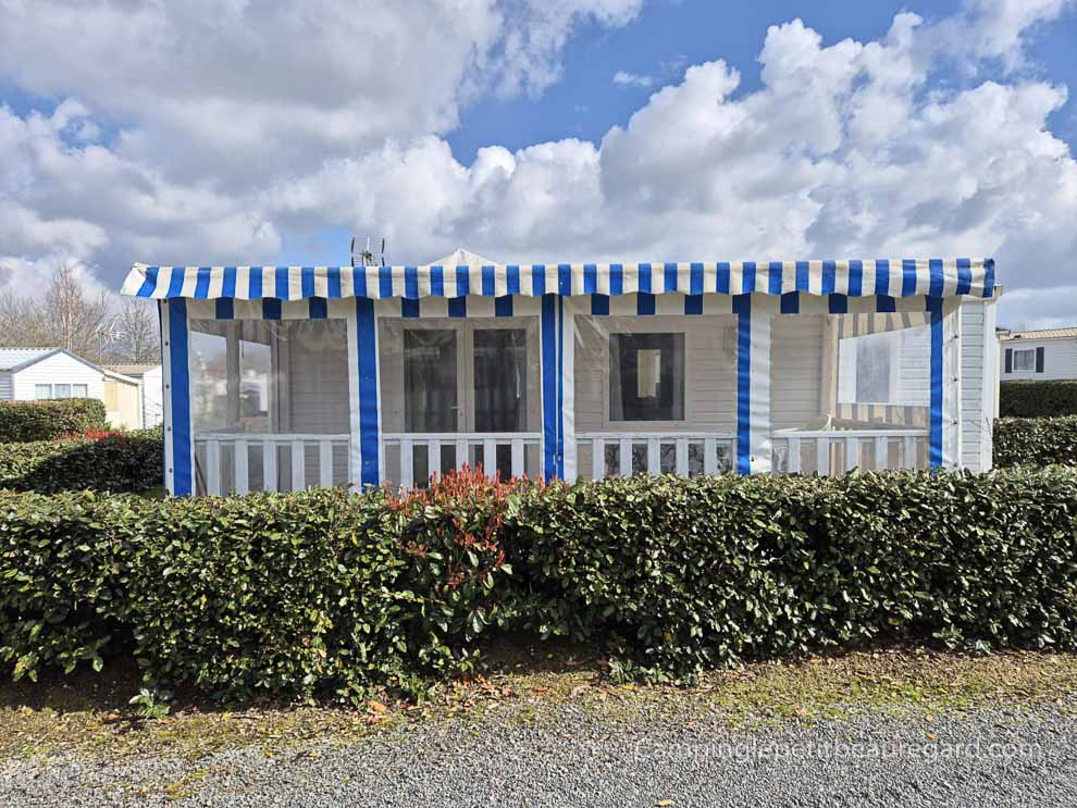 Mobilhome à vendre occasion extérieur
