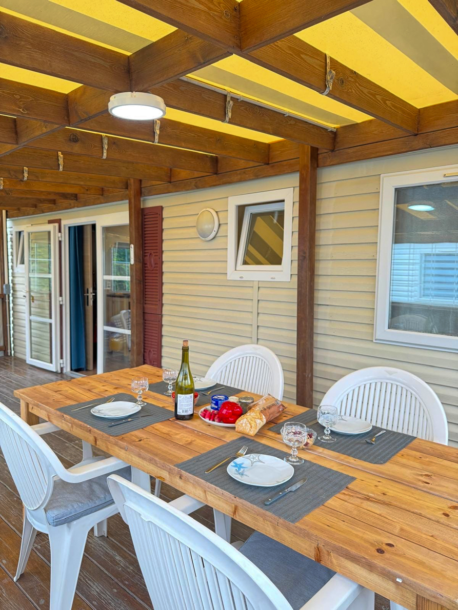 Mobilhome à vendre occasion extérieur